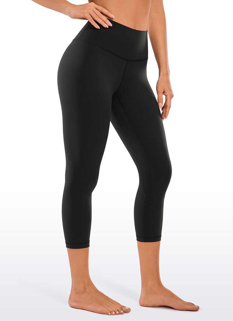 Gebürstete Nakedfeel-Caprihose 21''