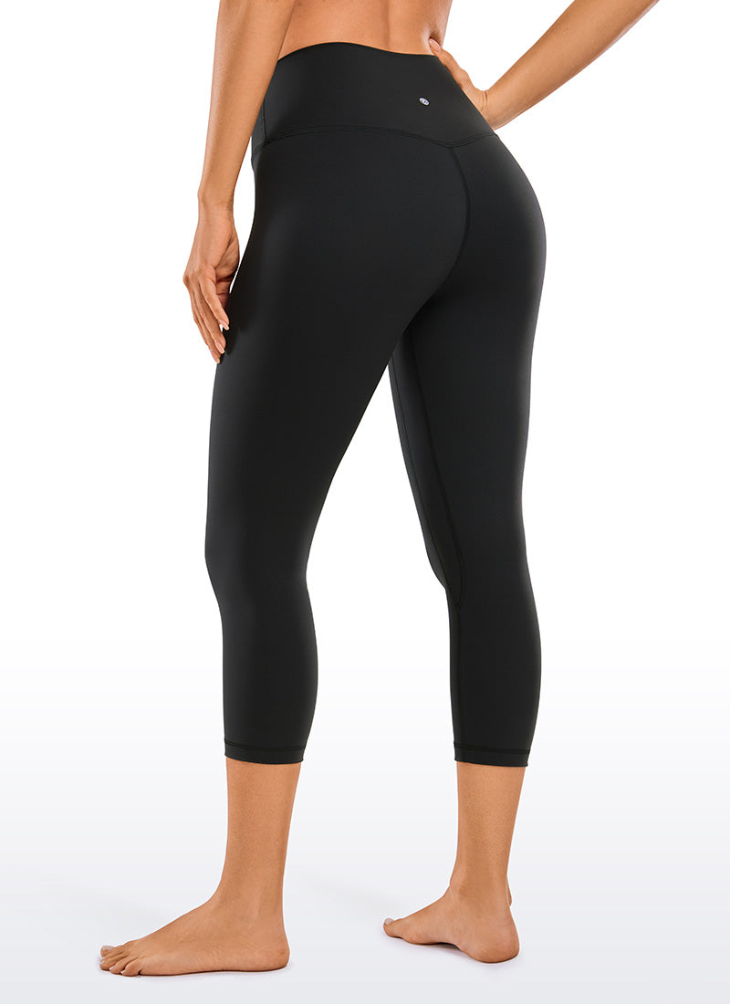 Gebürstete Nakedfeel-Caprihose 21''