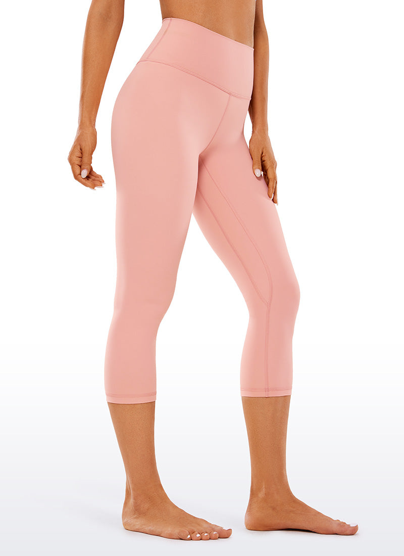 Gebürstete Nakedfeel-Caprihose 21''