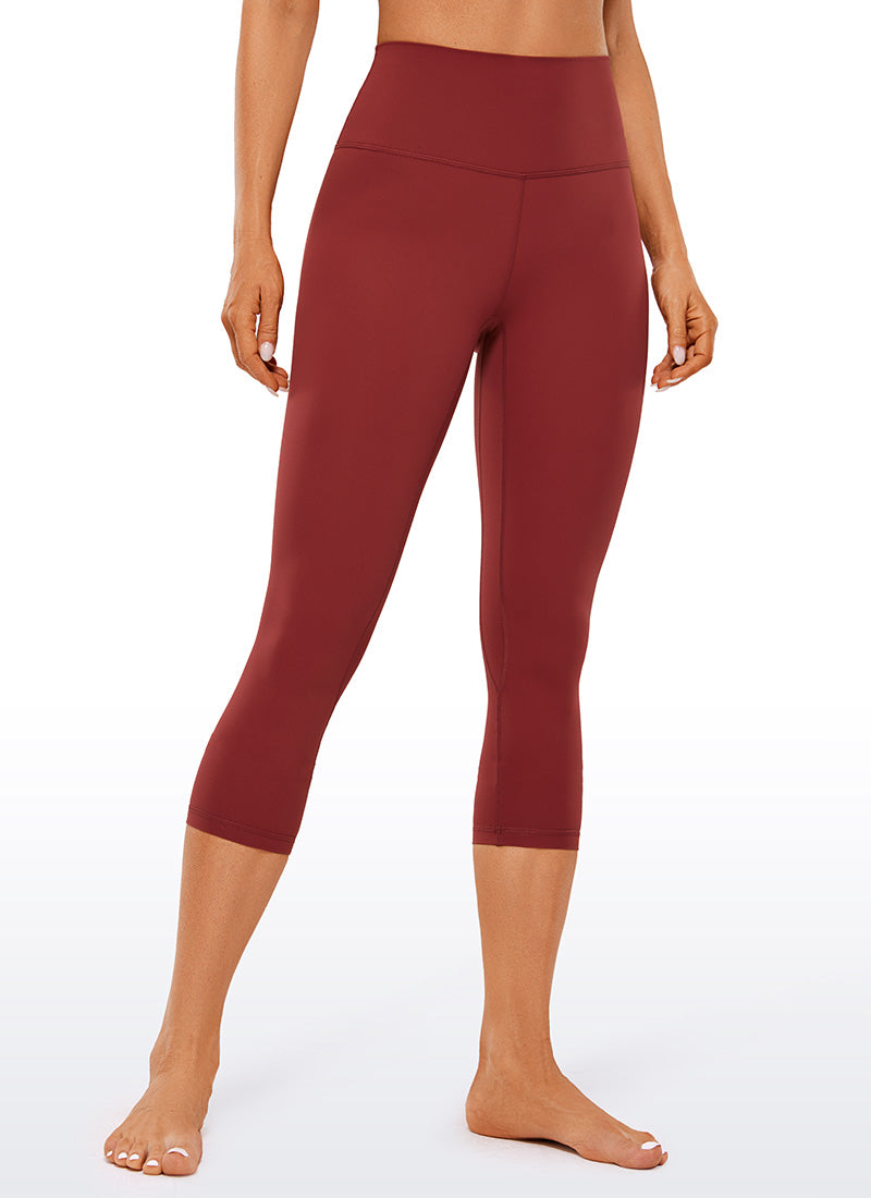 Gebürstete Nakedfeel-Caprihose 21''