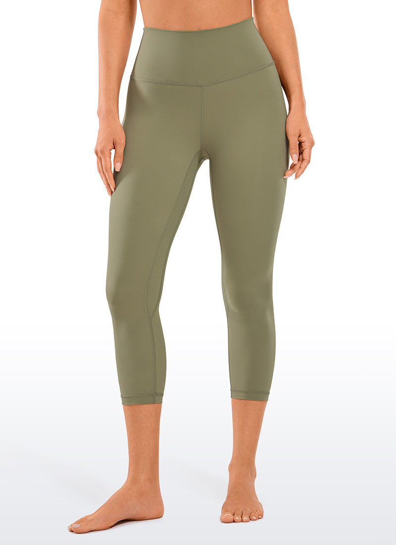 Gebürstete Nakedfeel-Caprihose 21''