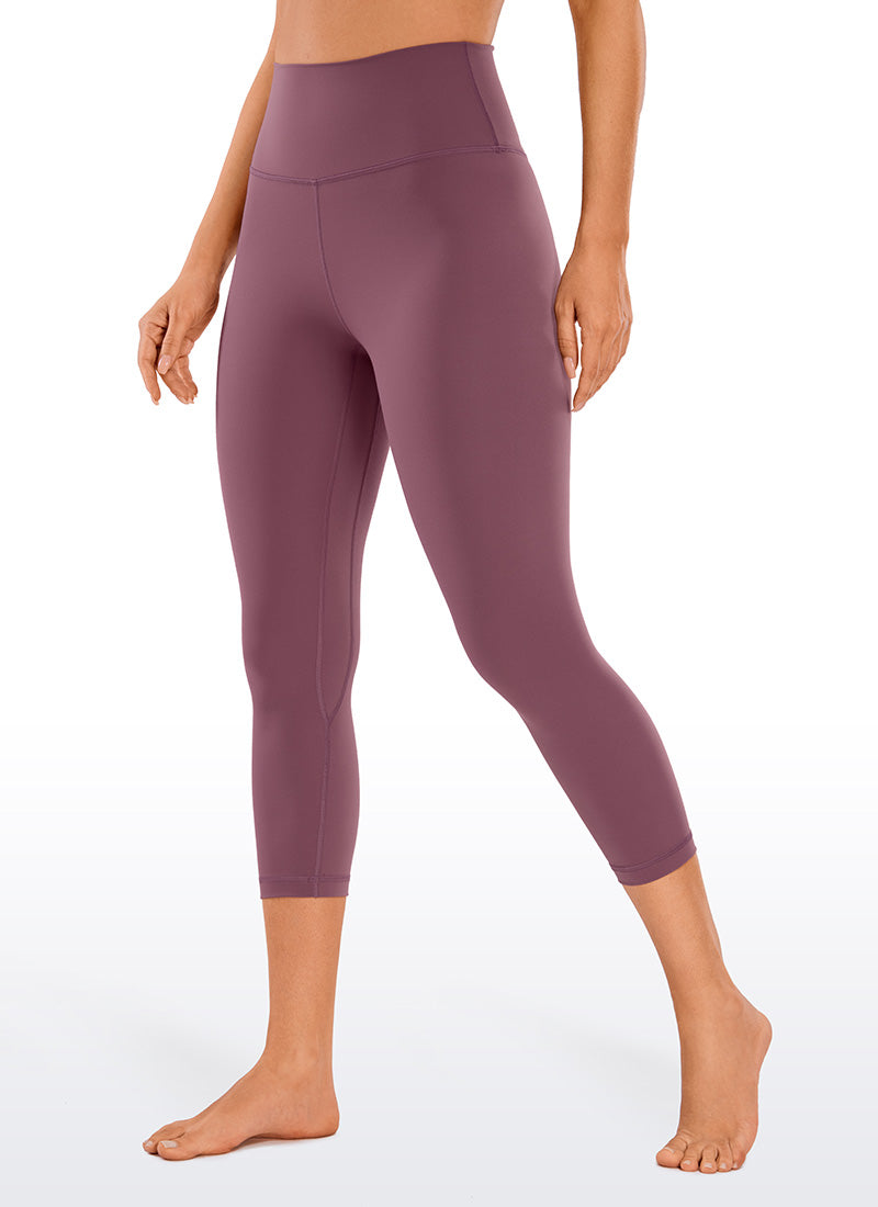 Gebürstete Nakedfeel-Caprihose 21''